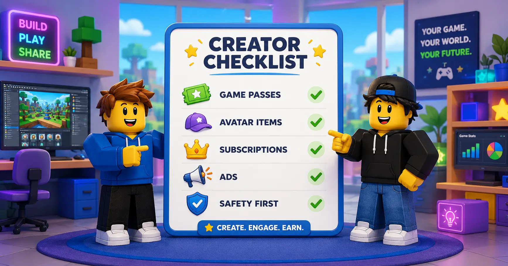 creator checklist